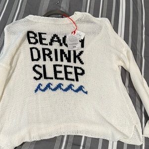 Wooden ships sweater
